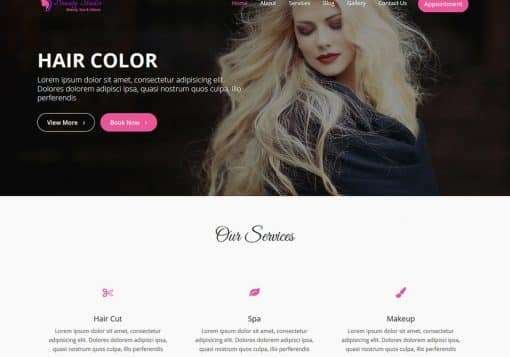 5 best free beauty wordpress themes