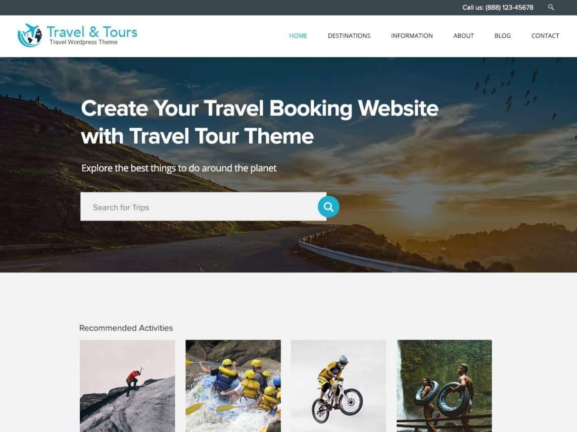 Best Free Travel WordPress Themes