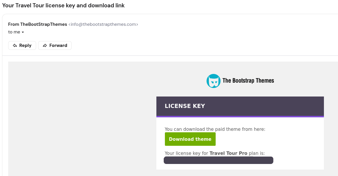 bootstrap-themes-license-key-email