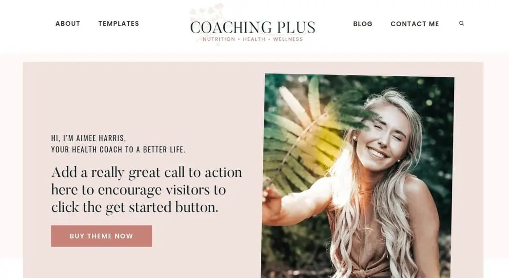 Coaching Plus is one of the best coaching WordPress themes