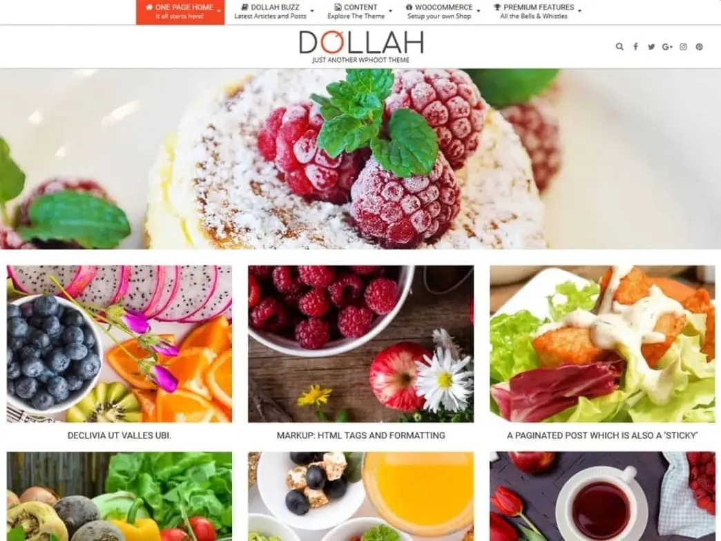 Dollah is one of the best WordPress photography themes