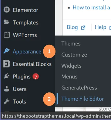 How to Customize WordPress Theme: Theme Editor