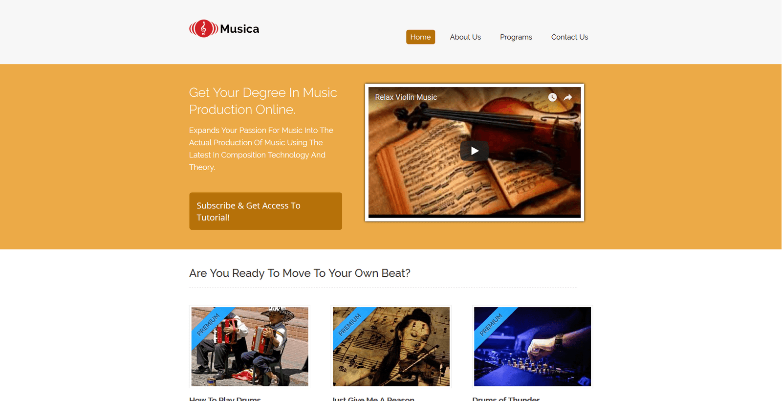 best premium wordpress music themes