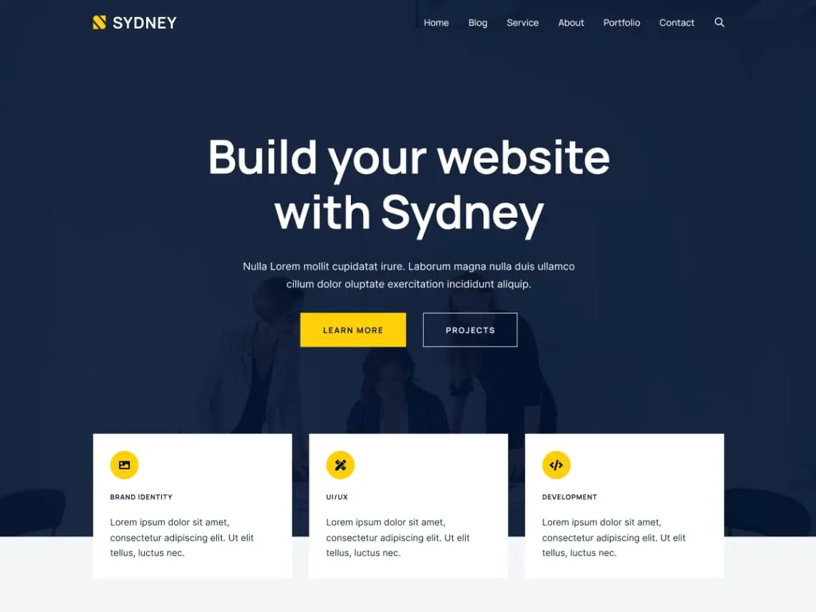 Sydney is one of the best WordPress blog themes