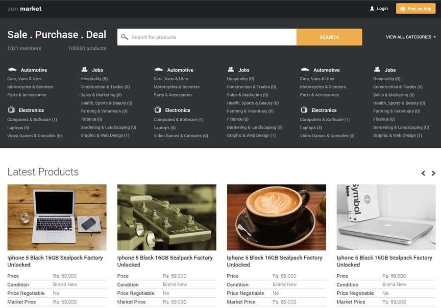 Hand Picked Classified Templates