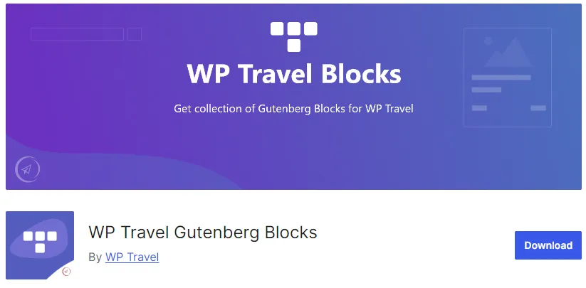 WP Travel Gutenberg blocks